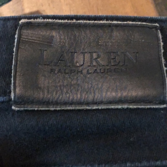 Lauren Ralph Lauren Black Washed Jeans Sz 6 - Picture 4 of 9
